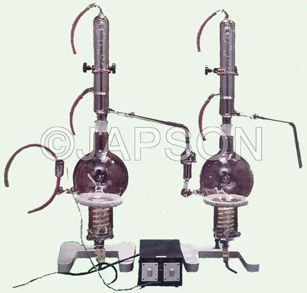 Automatic Electrically Heated All Glass Distillation Apparatus Automatic Electrically Heated All Glass Distillation Apparatus